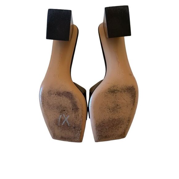 COPY - Womens Gianvito Rossi Black Slip on Transparent Strap Block Heel Mules S… - Picture 4 of 14